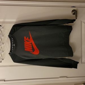 Gray, black and red Men's Nike sweatshirt